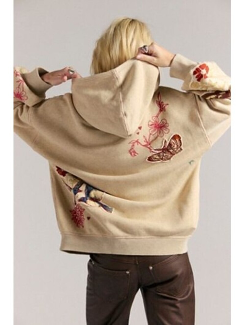 Free People Grandma’s Garden Hoodie Small - Picture 3 of 7